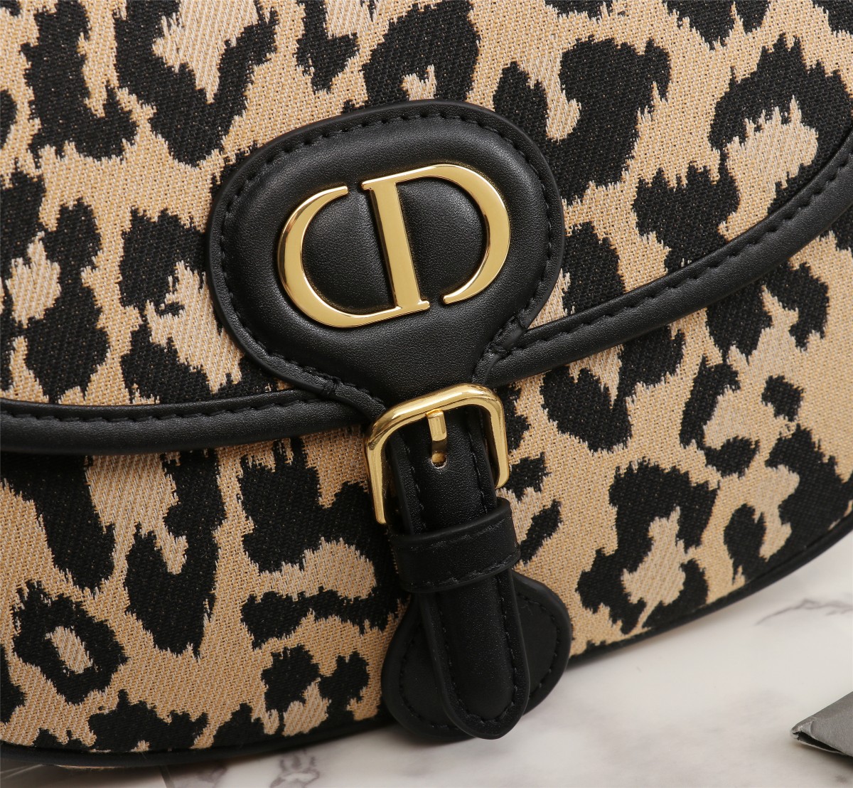 Dior Leopard Medium Bobby Bag 22cm Easybags260473