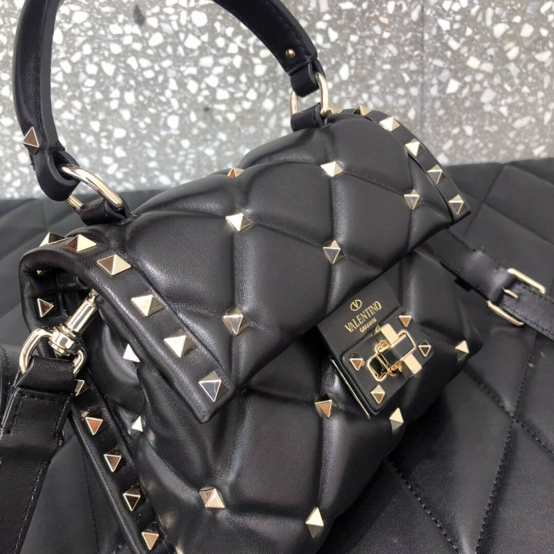 Valentino Garavani Candystud Mini Leather Shoulder Bag 0220 Easybags66839